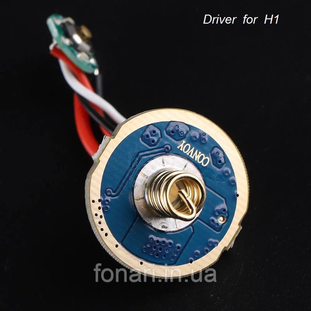Драйвер 21 мм для Convoy H1 (5A, 1*Li-Ion) Термоконтроль