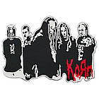 Нашивка термо (thps-060) Korn (band with logo) наспинна, фото 3
