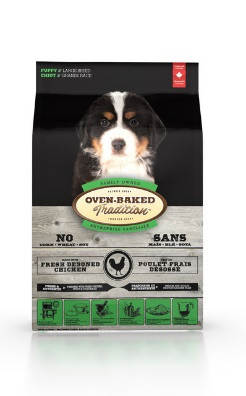 Корм Oven-Baked для цуценят великих порід зі свіжого м’яса курятини 11,34 кг
