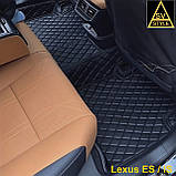 Килимки Шкіряні на Lexus LS 3D (2007-2017) Тюнінг Лексус ЛС Килимки з екошкіри, фото 4