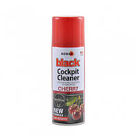 Полироль приборной панели NOWAX BLACK Cockpit Cleaner Cherry 450мл.