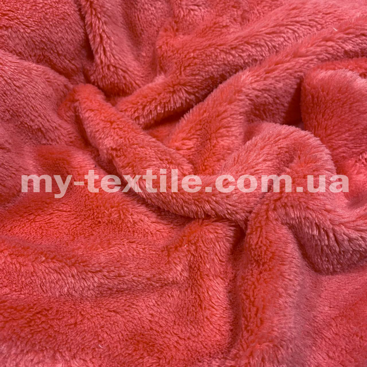 Махра не полірована Китай 200 см 250 г/м2 (~1,8 м/кг) Кораловий