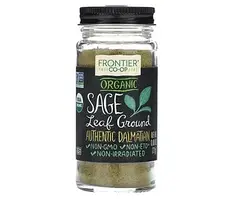 Frontier Co-op, Organic Sage Leaf Ground, 0.8 oz (22 g) Днепр