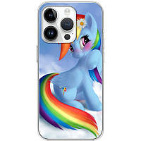 Чохол Силіконовий з Картинкою на iPhone 15 Pro (Літл Поні, My Little Pony)