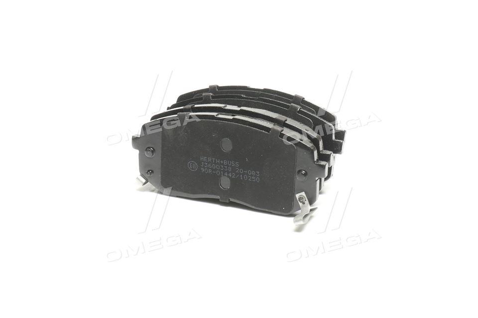 Колодки гальмивни дискови передн. KIA SPORTAGE, HYUNDAI ix35- (вир-во Jakoparts) J3600338 UA59