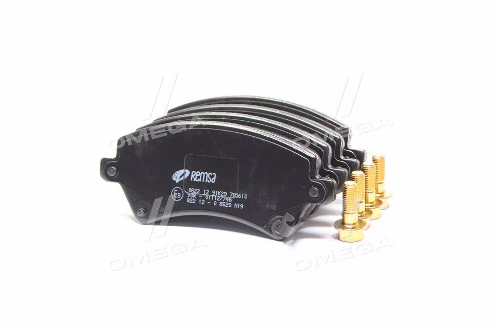 Колодка гальм. диск. TOYOTA COROLLA (_E11_), COROLLA (_E12U_, _E12J_) передн. (вир-во REMSA) 0822.12 UA59