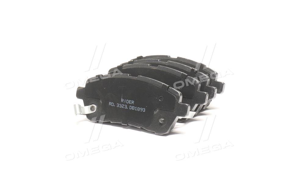 Колодка гальм. диск. FORD FIESTA VI 08- передн. (RIDER) RD.3323.DB1893 UA59