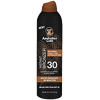 Спрей для загара с бронзатором Australian Gold Spray Bronzer Sunscreen SPF30