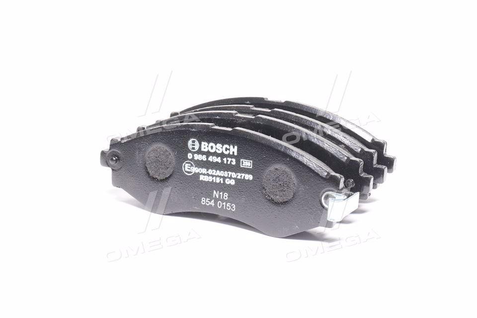 Колодка гальм. диск. CHEVROLET EPICA 2.0 2.0D 2.5 06 - передн. (вир-во Bosch) 0 986 494 173 UA59