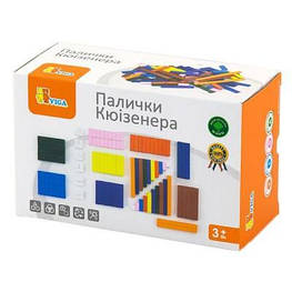 Навчальний набір Viga Toys Палички Кюїзенера (51765)