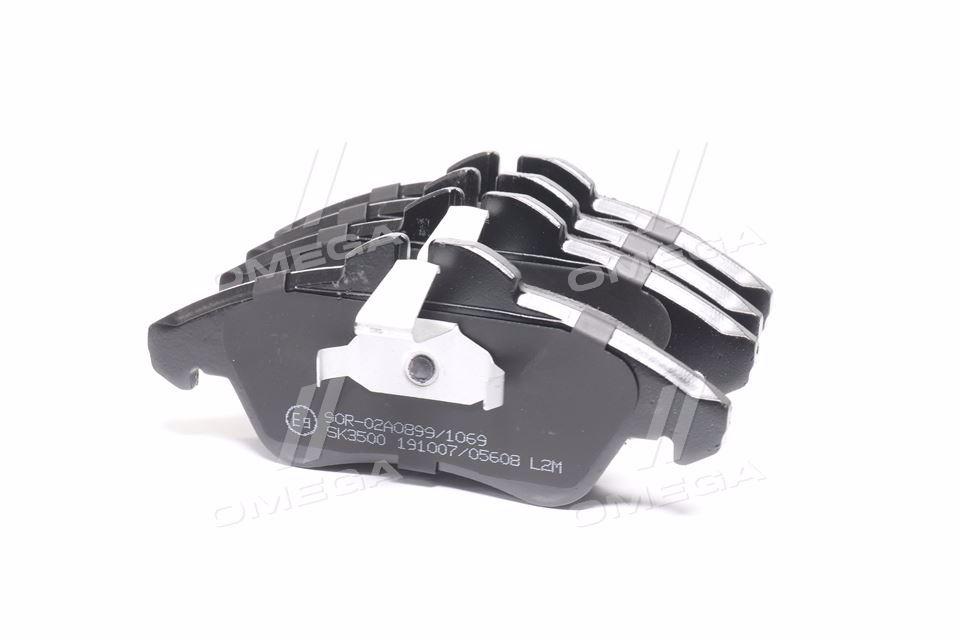 Колодка гальм. диск. MB SPRINTER 2-t, VW LT 28-35 передн. (вир-во LPR) 05P608 UA59
