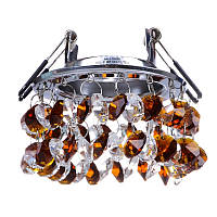 Декоративный точечный светильник Brille HDL-G197 Коричневый L13-055 ZZ, код: 7274770