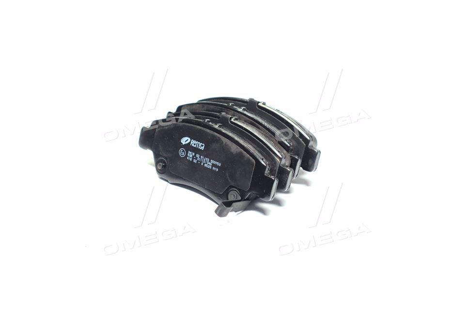 Колодка гальм. диск. CITROEN XSARA, RENAULT KANGOO (KC0/1) передн. (вир-во LPR) 05P662 UA59