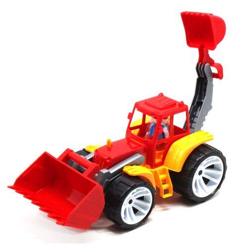 Игровой набор "Трактор с двумя ковшами", красный [tsi186469-TCI] - фото 1 - id-p2001502730