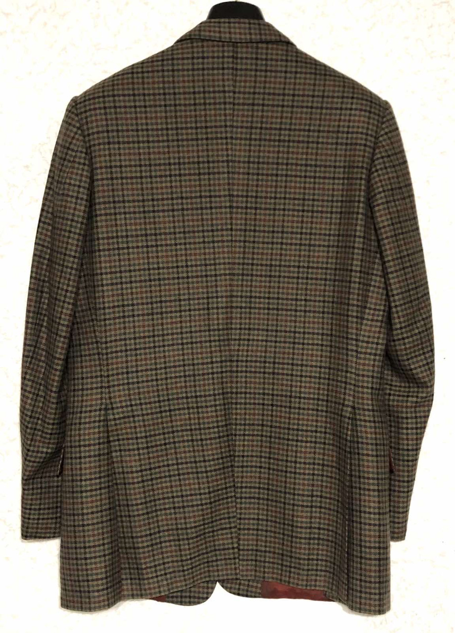 Твидовый мужской шерстяной пиджак 50/52 р - фото 6 - id-p2001505205
