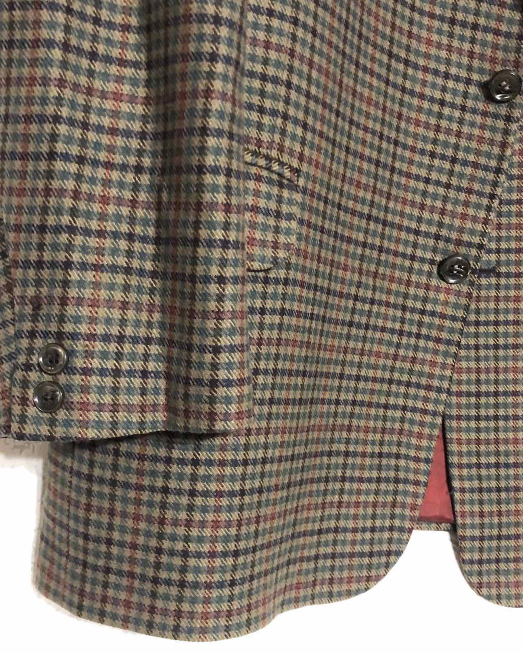 Твидовый мужской шерстяной пиджак 50/52 р - фото 5 - id-p2001505205