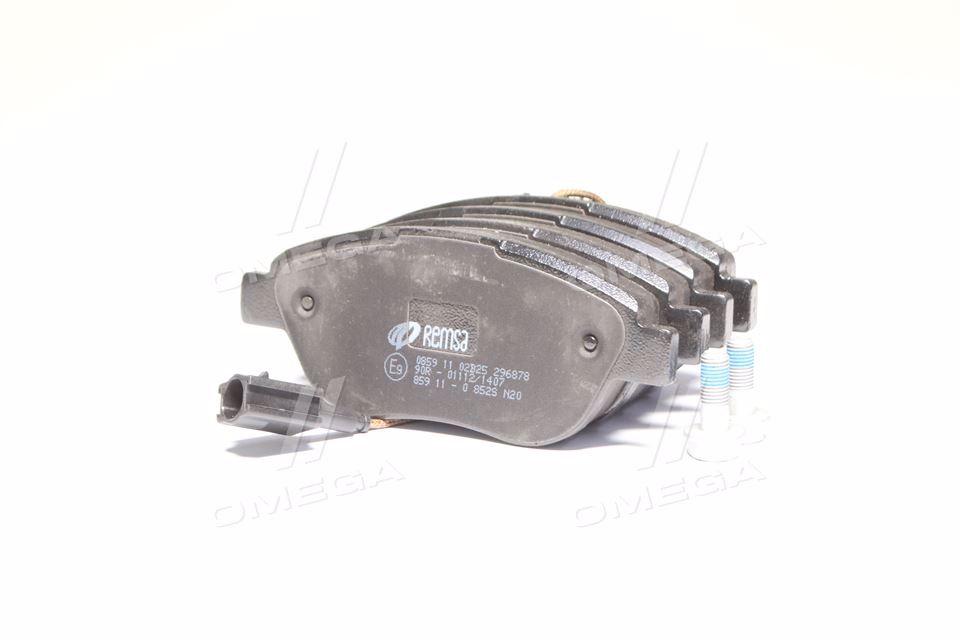 Колодка гальм. диск. FIAT DOBLO (152) (263) (02/10-) передн. (вир-во REMSA) 0859.11 UA59