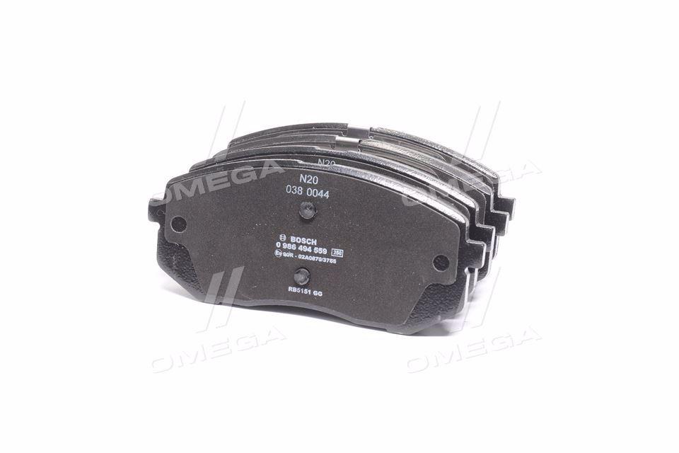 Колодка гальм. диск. HYUNDAI ix35 передн. (вир-во Bosch) 0986494559 UA59