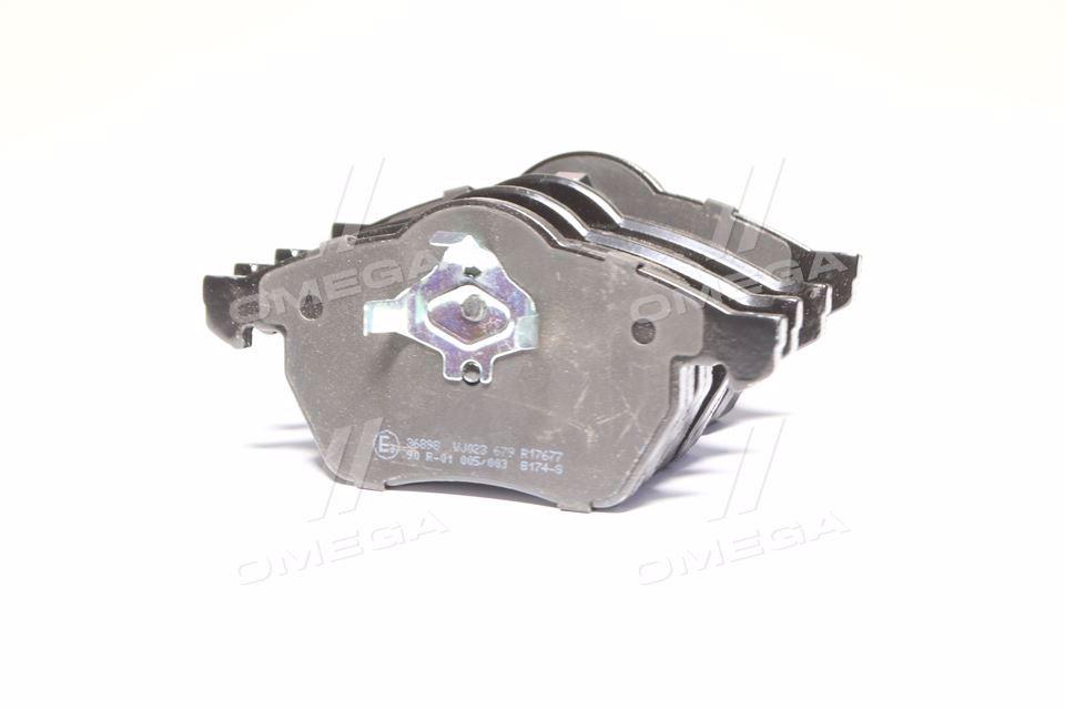 Колодка гальм. диск. AUDI/FORD/SEAT/VW A3/TT/GALAXY/ALHAMBRA/SHARAN передн. (вир-во ABS) 36898 UA59