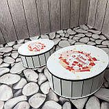 Скринька овал "Святий Миколай" Розмір: 20*16*9 см, фото 3