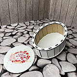 Скринька овал "Святий Миколай" Розмір: 20*16*9 см, фото 2