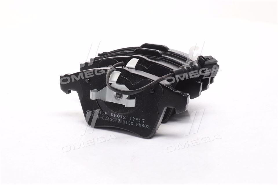 Колодка гальм. диск. VW T5 16" передн. (вир-во ABS) 37416 UA59