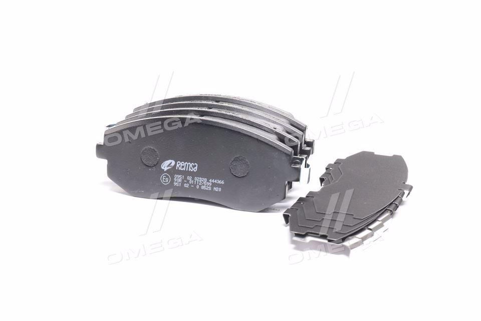 Колодка гальм. диск. SUBARU FORESTER (SF, SG), IMPREZA (GD, GG) передн. (вир-во REMSA) 0951.02 UA59