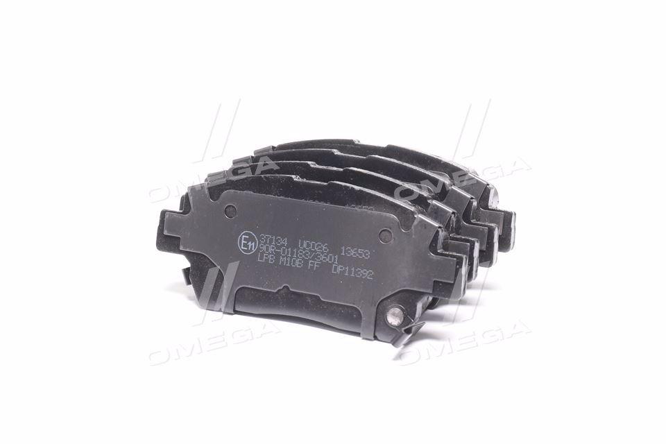 Колодка гальм. диск. TOYOTA PRIUS/YARIS(VERSO) передн. (вир-во ABS) 37134 UA59