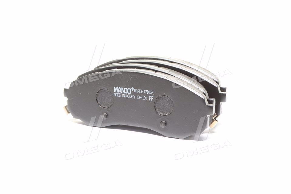 Колодки гальм. HYUNDAI/KIA H1 (вир-во Mando) MPH40 UA59, фото 1