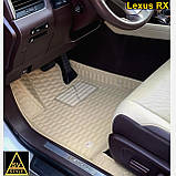 Килимки Lexus NX з екошкіри 3D (2014-2021) Килимки Лексус НХ Шкіряні, фото 8