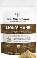 Real Mushrooms Lion's Mane / Ежовик гребенчатый органик порошок для когнитивного здоровья 150 г