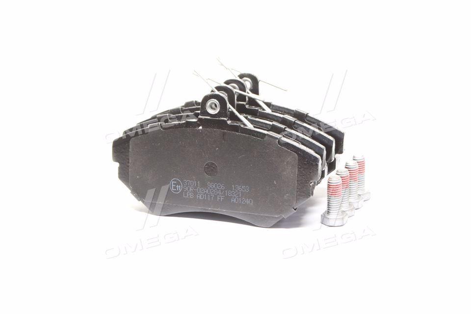 Колодка гальм. диск. SEAT/VW AROSA/CORDOBA/GOLF/POLO передн. (вир-во ABS) 37011 UA59