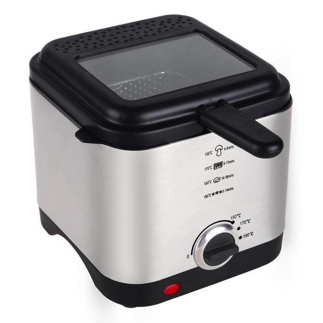 Фритюрниця для дому на 1,5 л Crownberg CB 5542 QY-460 1200 Вт