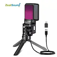 Мікрофон конденсаторний ZealSound RGB