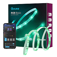 Розумна світлодіодна LED стрічка 15 метрів Govee RGB Smart LightStrip, Bluetooth