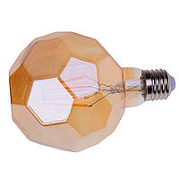 Лампа светодиодная Brille Стекло 6W Золотистый 33-613 PI, код: 7264041