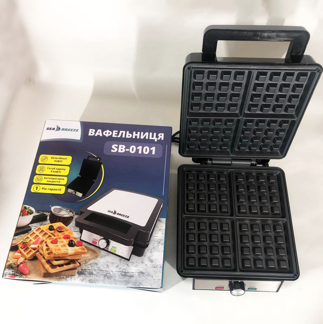 Мультимейкер для гонконгських вафель для дому SeaBreeze SB-0101 1200 Вт, Вафлі в NW-997 домашніх умовах