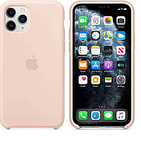 Чехол на iPhone 11 Pro Розовый, Чехол SILICONE CASE на Айфон 11 Про Pink Sand