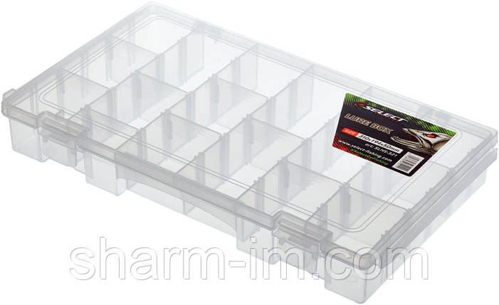 Коробка для принад Select Lure Box SLHX-321 одностороння 310x194x50 мм, фото 1