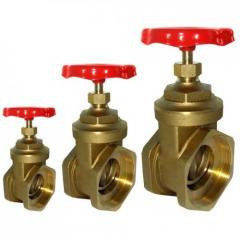 Засувки латунні