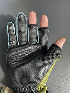 Неопренові рукавички для спінінга Rumpol (Польща) р-р S