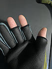 Неопренові рукавички для спінінга Rumpol (Польща) р-р M, фото 5
