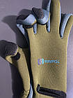 Неопренові рукавички для спінінга Rumpol (Польща) р-р M, фото 8