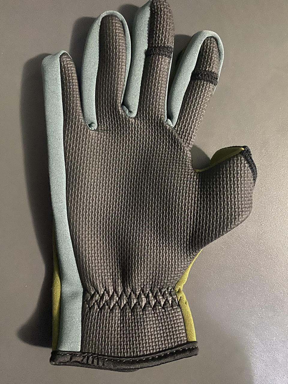 Неопренові рукавички для спінінга Rumpol (Польща) р-р XL