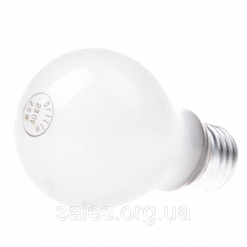Лампа розжарювання Brille Скло 25W Білий 126098 SC, код: 7263993