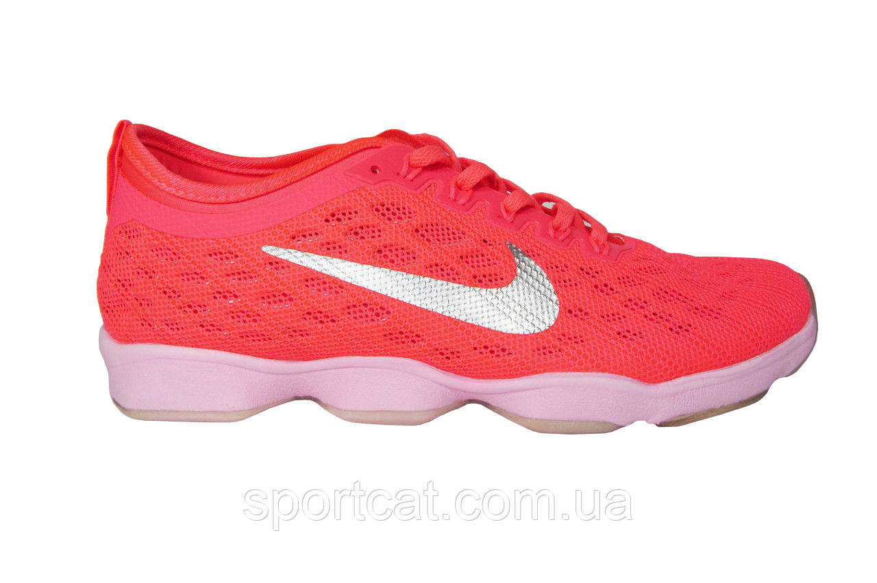 Жіночі кросівки Nike Zoom Fit Agility, сітка/текстиль, рожеві, Р. 37