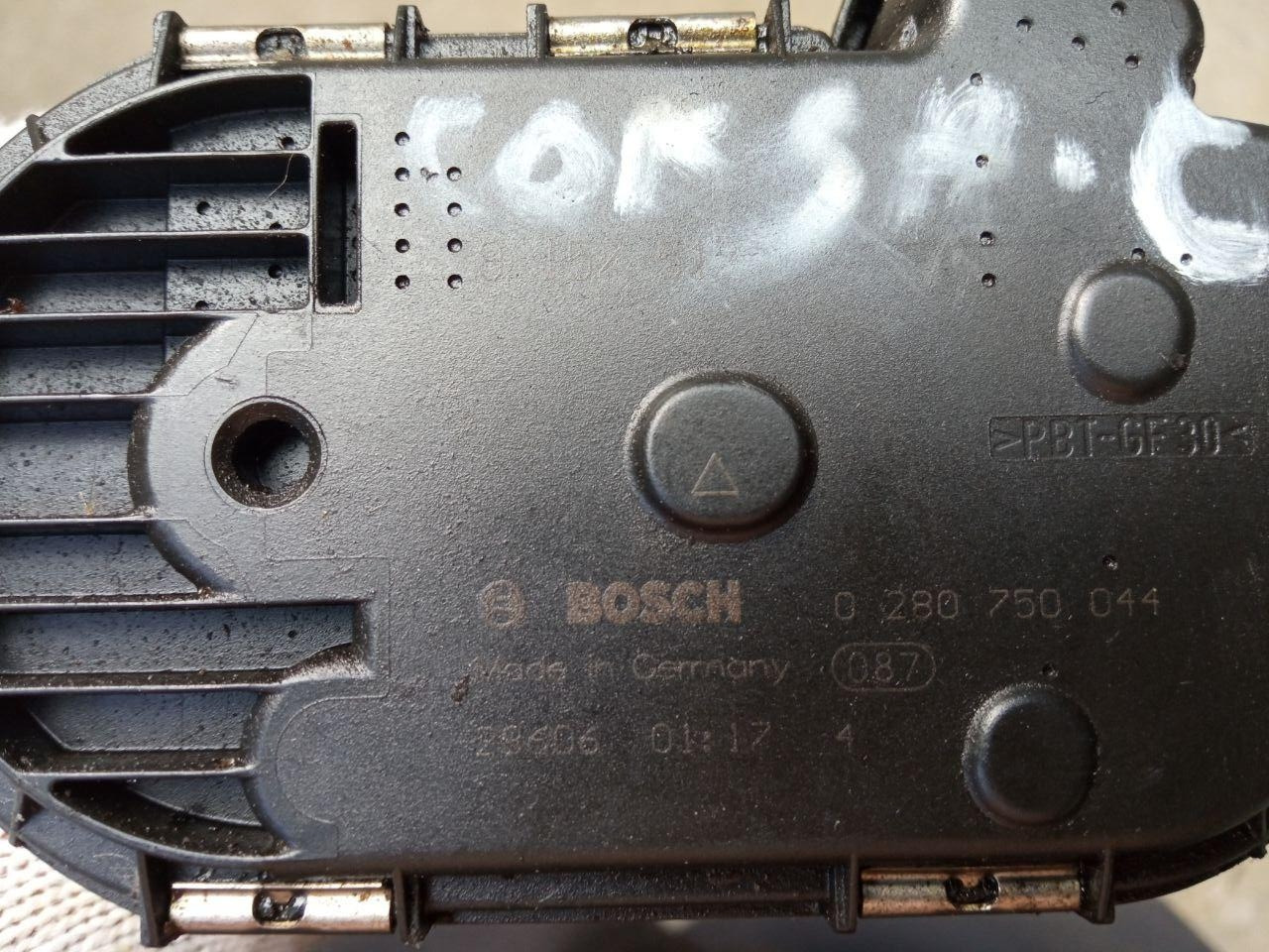 Дросельна заслінка Opel Corsa C Bosch 0 280 750 044 / 9 157 512 / 0280750044