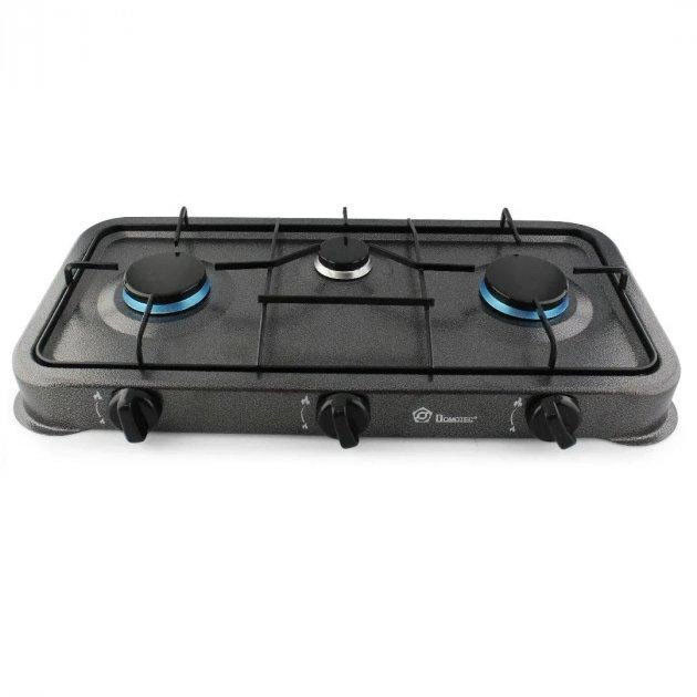 Газова плита Domotec MS 6603 CT-697 3 конфорки