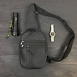 Набір 2 у 1! Якісна тактична сумка з кобурою + професійний ліхтар MZ-552 POLICE BL-X71-P50, фото 3