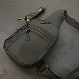 Набір 2 у 1! Якісна тактична сумка з кобурою + професійний ліхтар MZ-552 POLICE BL-X71-P50, фото 2